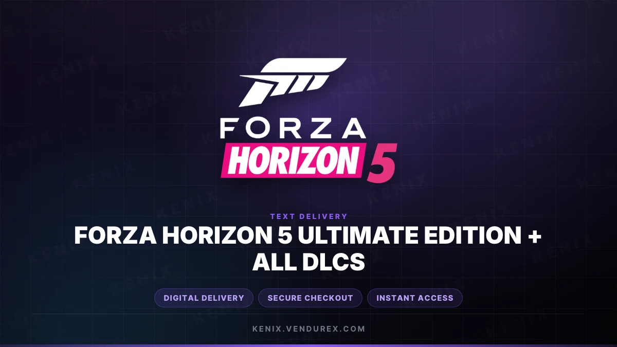 FORZA HORIZON 5 ULTIMATE EDITION + ALL DLCS cover