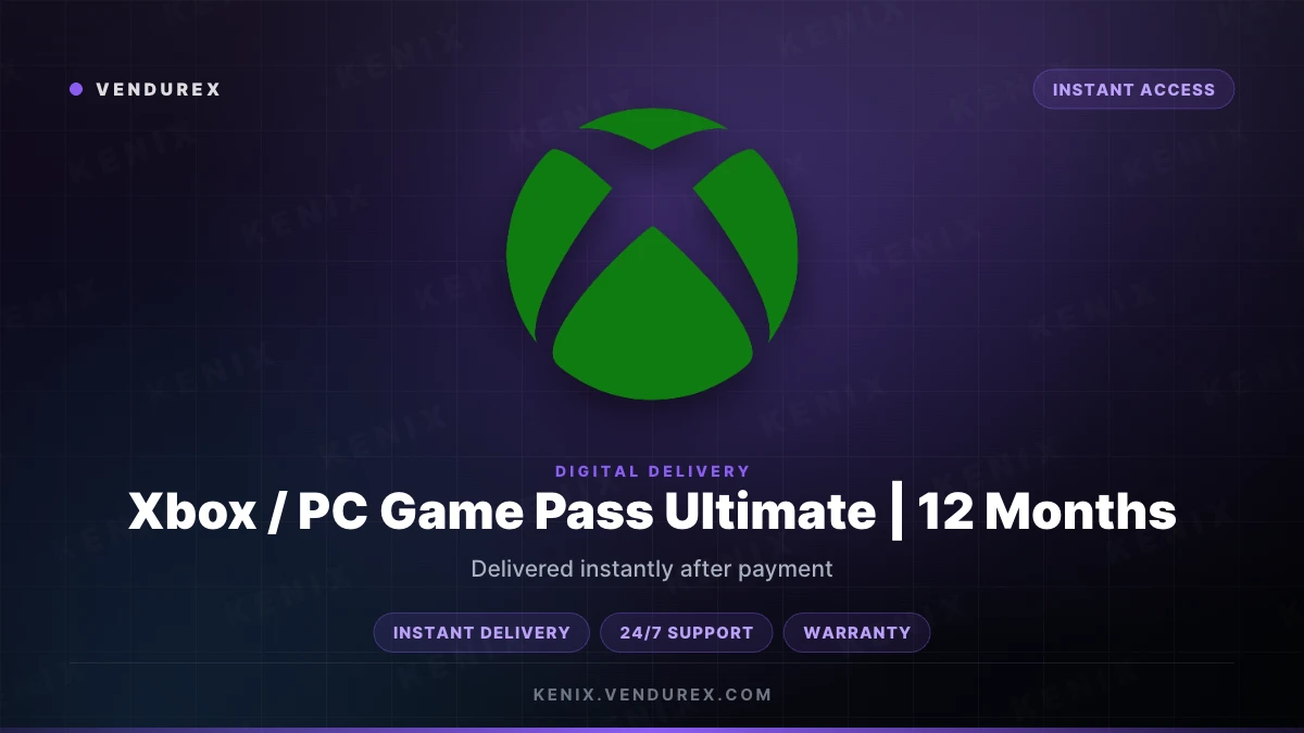 Xbox / PC Game Pass Ultimate | 12 Months cover